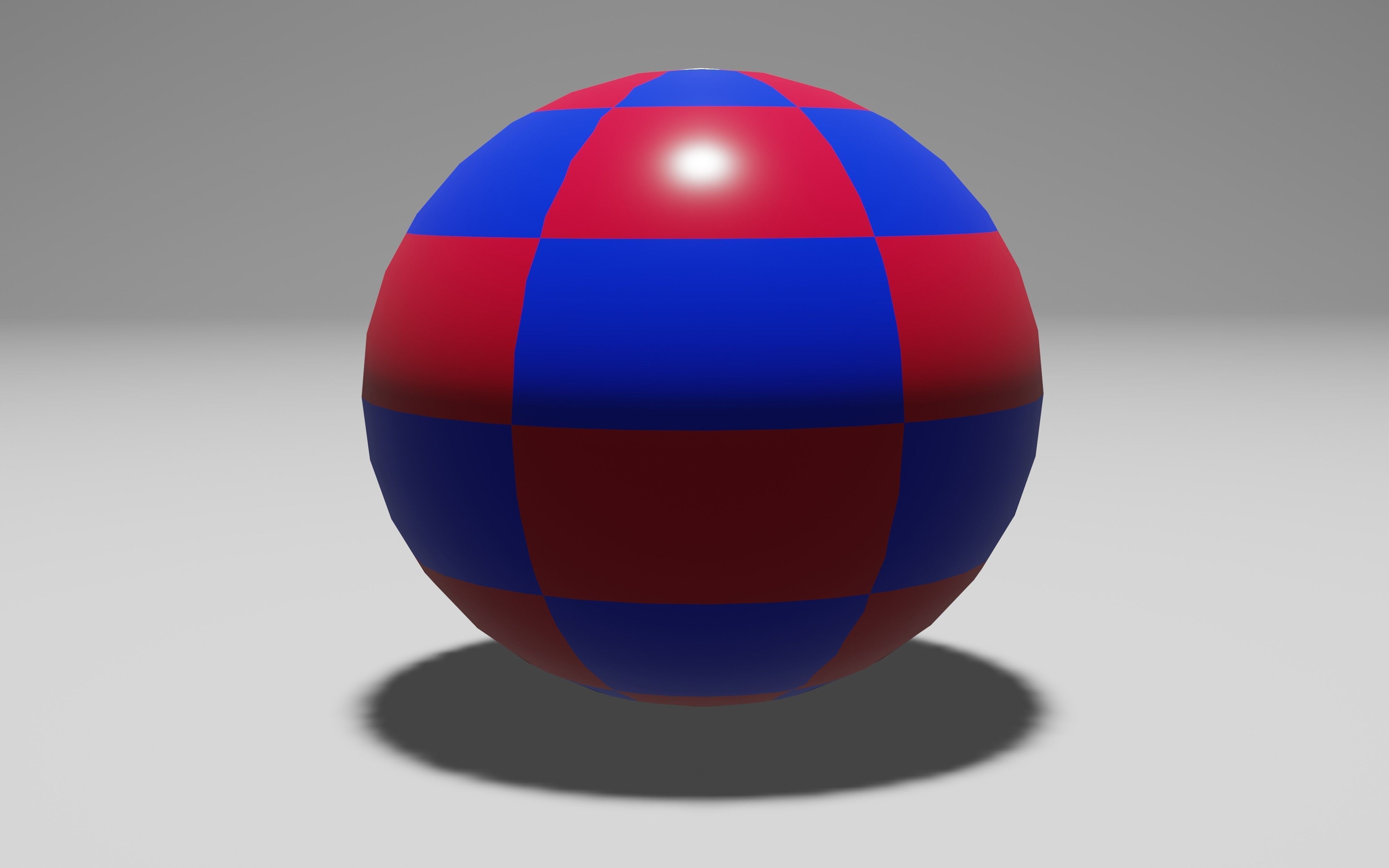 2 color ball model 3D print model_6