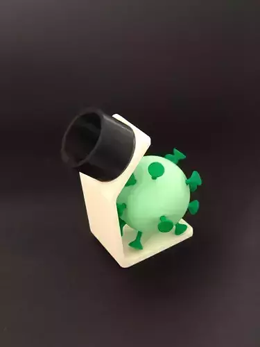 Microscope for pedagogical use 3D print model