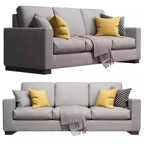 Wesley Hall - Ample Sofa 3D model