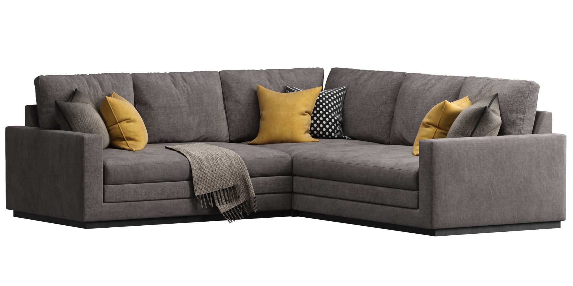 Wesley Hall - Dapper Sectional 3D model_3