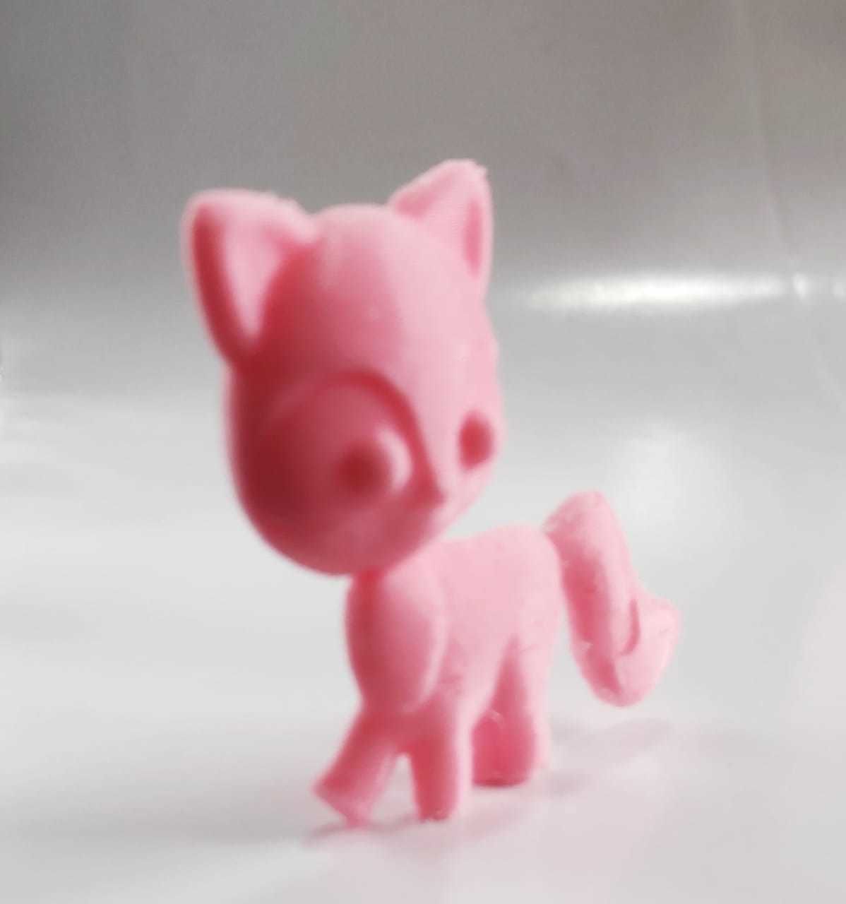 Fox Flat 3D print model_8