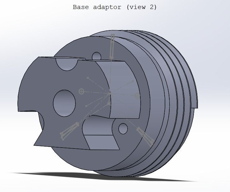 LOGITECH G27-G29 QUICK RELEASE 3D print model_2