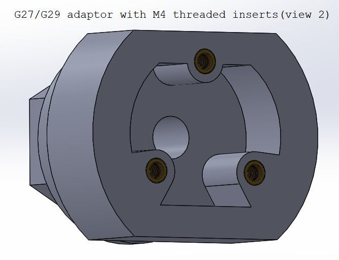 LOGITECH G27-G29 QUICK RELEASE 3D print model_4