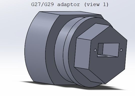 LOGITECH G27-G29 QUICK RELEASE 3D print model_3