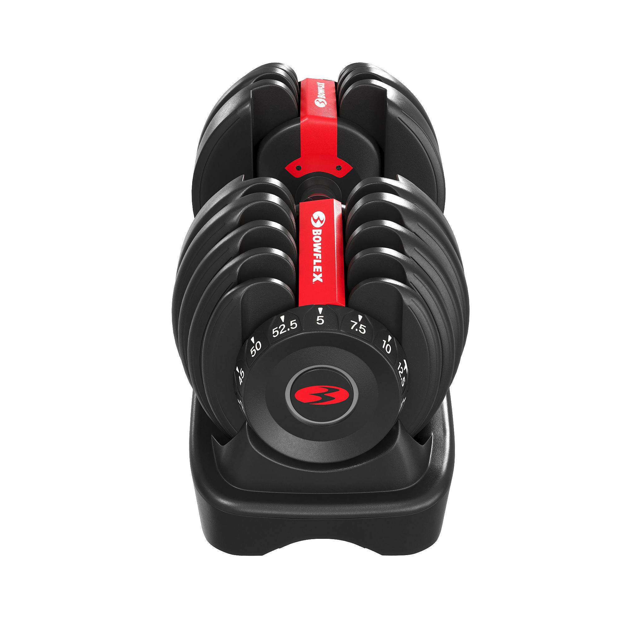 Bowflex Dumbbells Low-poly 3D model_4