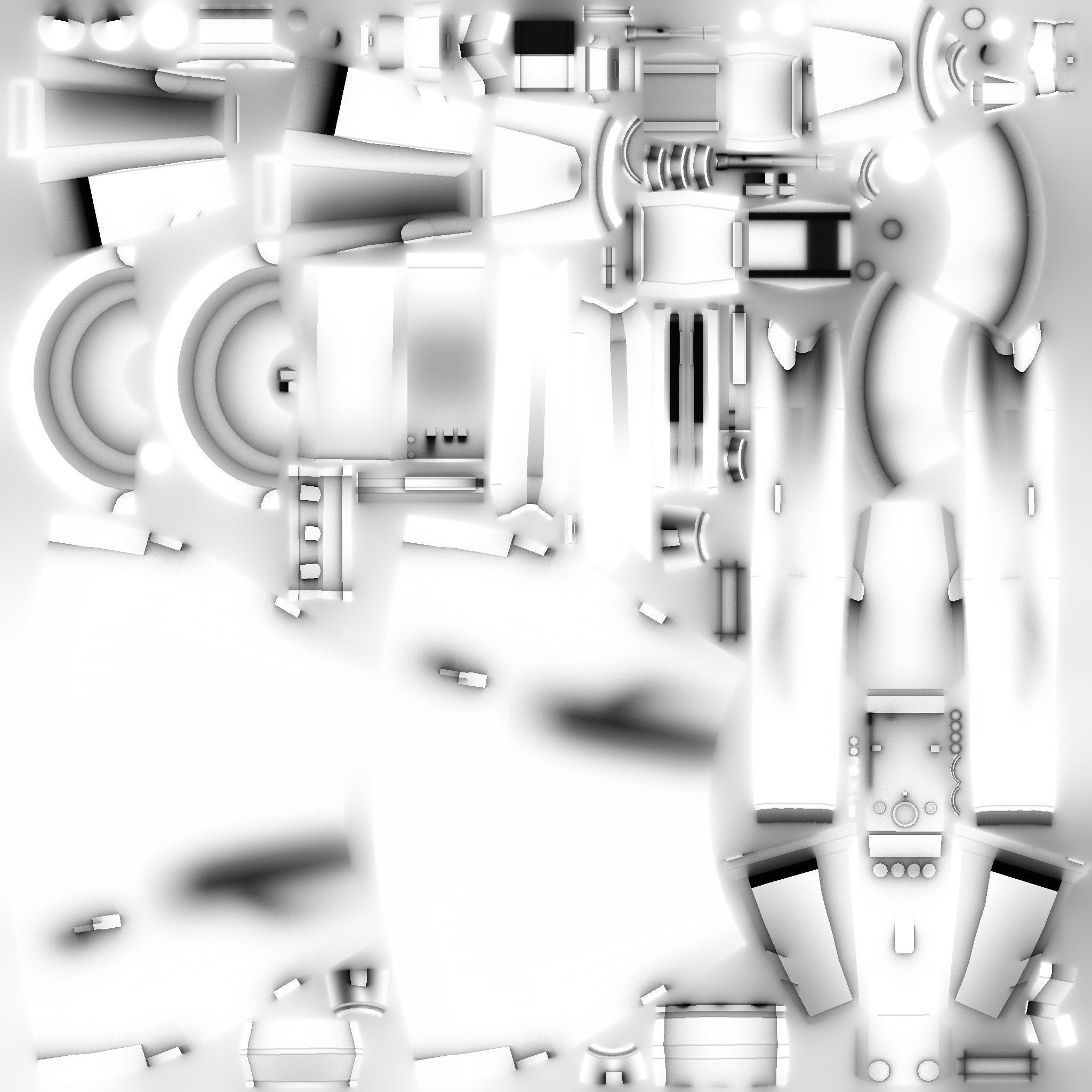 Aircraft Spaceship 01 - Futuristic Flying Vehicle Spacecraft Low-poly 3D model_14