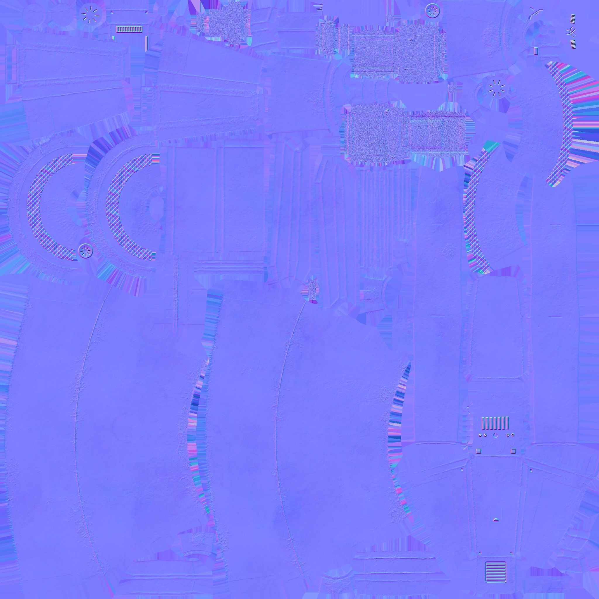 Aircraft Spaceship 01 - Futuristic Flying Vehicle Spacecraft Low-poly 3D model_18