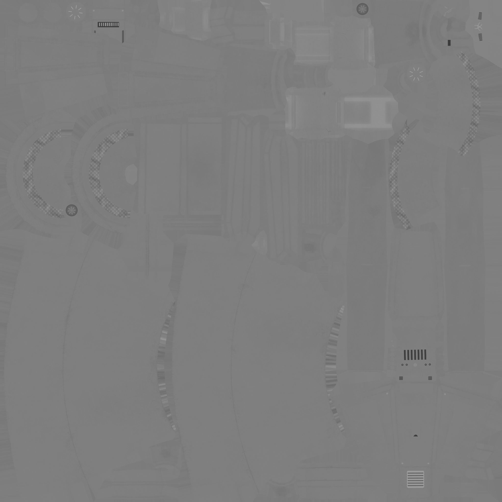 Aircraft Spaceship 01 - Futuristic Flying Vehicle Spacecraft Low-poly 3D model_16