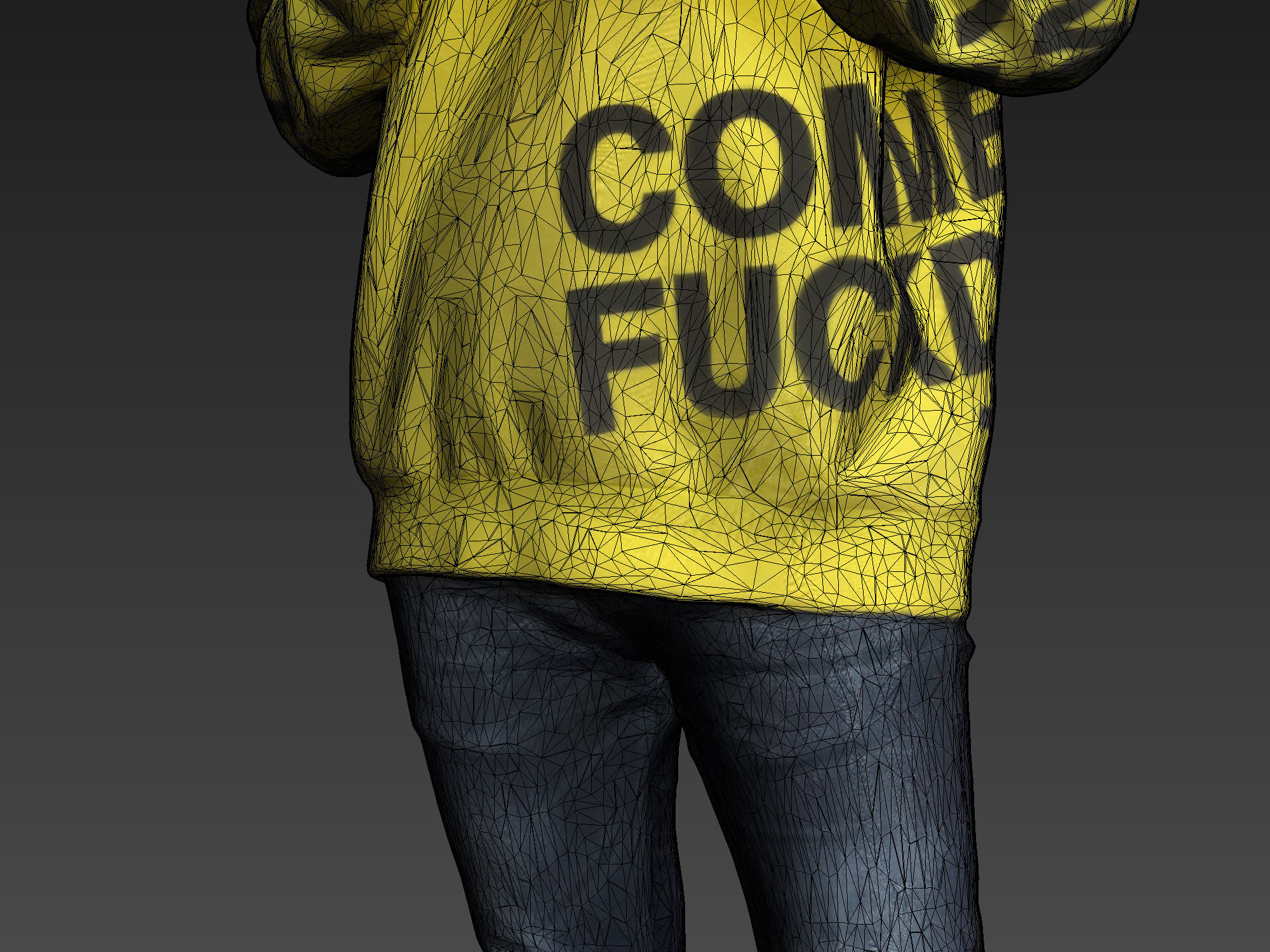 Stylized Man Character 3D model_4