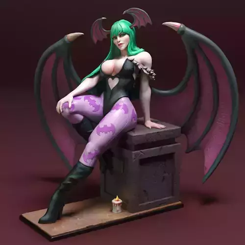 Morrigan Aensland 3D print model