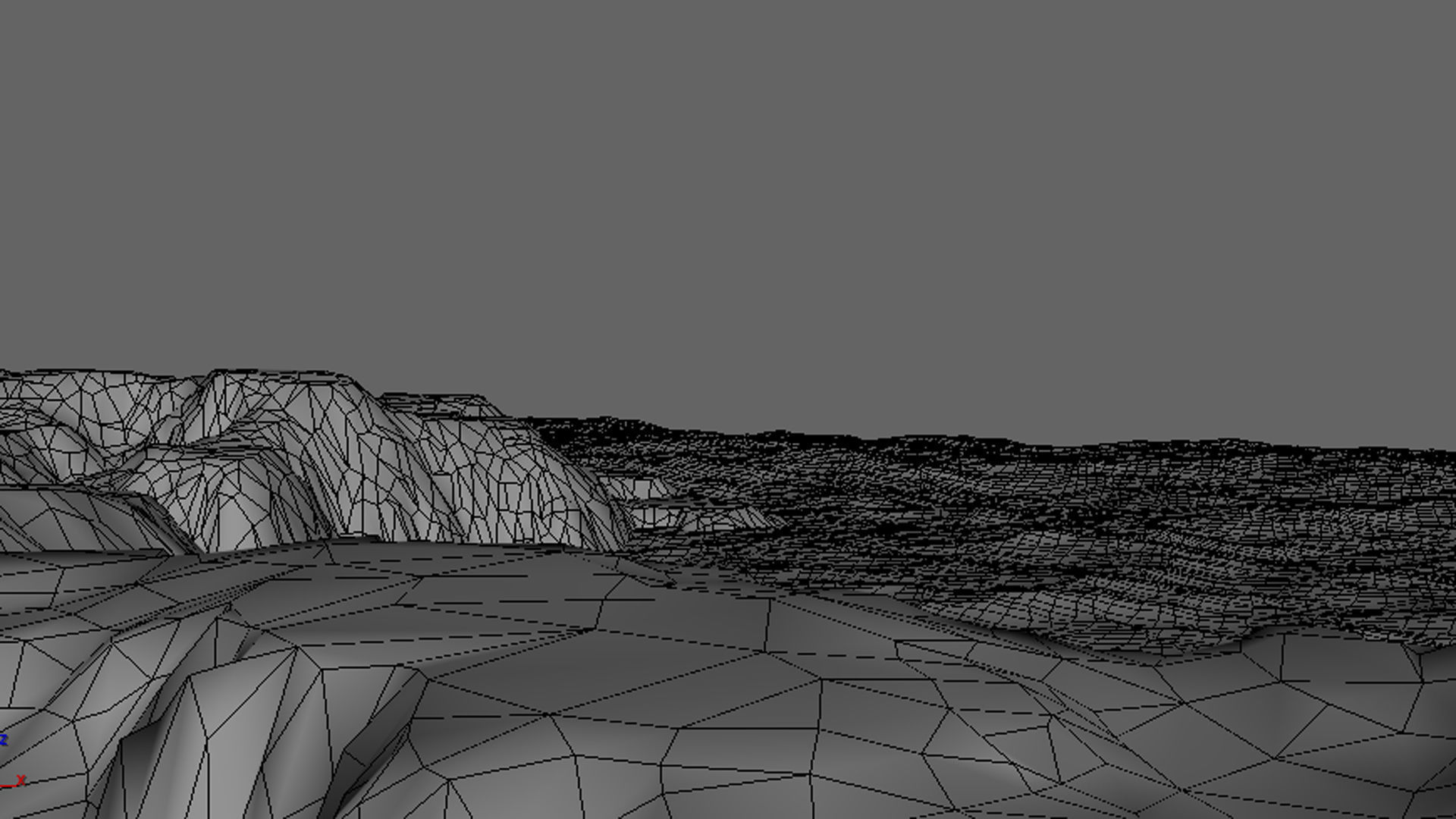 Sea Animated Low-poly 3D model_9