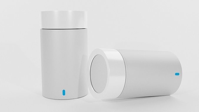 Speaker Xiaomi Mi White 02 - blender 3d 3D model
