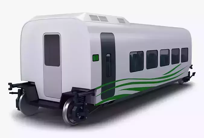 High Speed Railway Passenger Car v 2