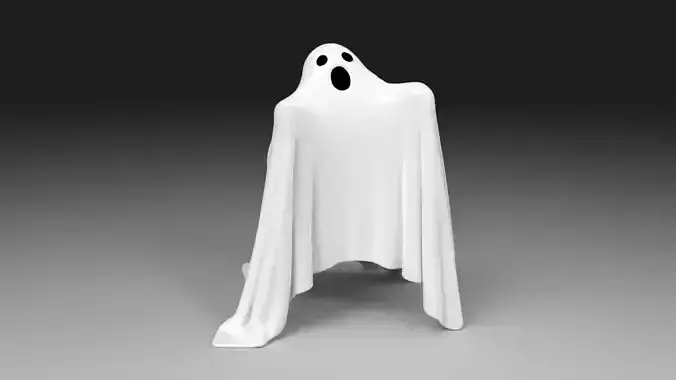 Cloth Ghost STL for