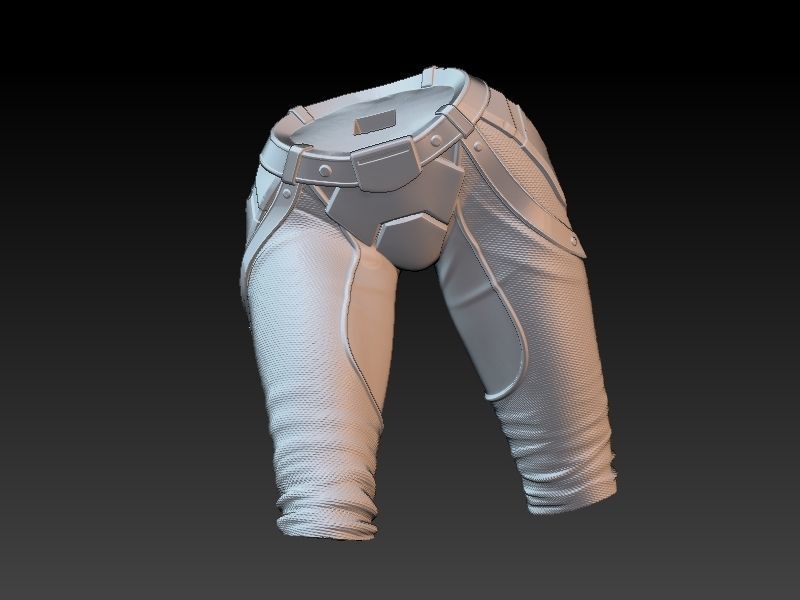 Star Wars Mandalorian Pin Up Girl 3D print model_32