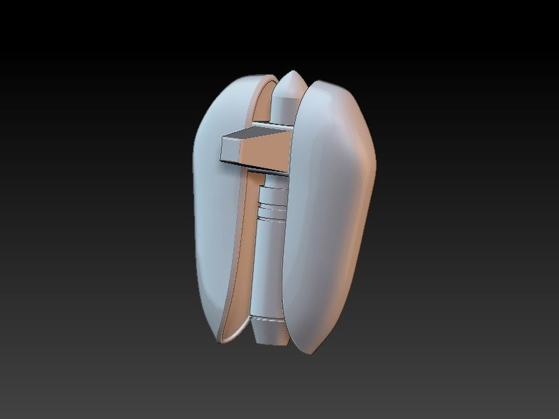 Star Wars Mandalorian Pin Up Girl 3D print model_14