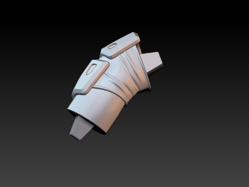 Star Wars Mandalorian Pin Up Girl 3D print model_24