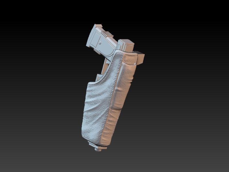 Star Wars Mandalorian Pin Up Girl 3D print model_26