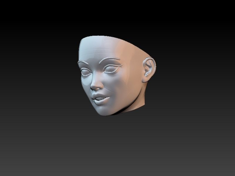 Star Wars Mandalorian Pin Up Girl 3D print model_11