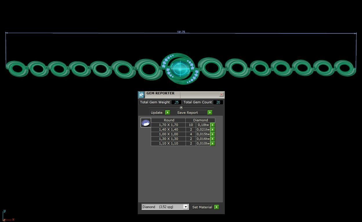 Bracelet 10 3D print model_6