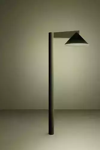 street light Low-poly 3D model