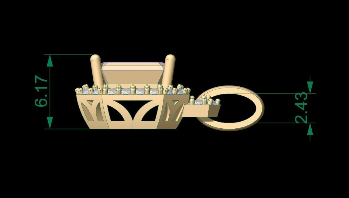 Pendant 40 3D print model_8