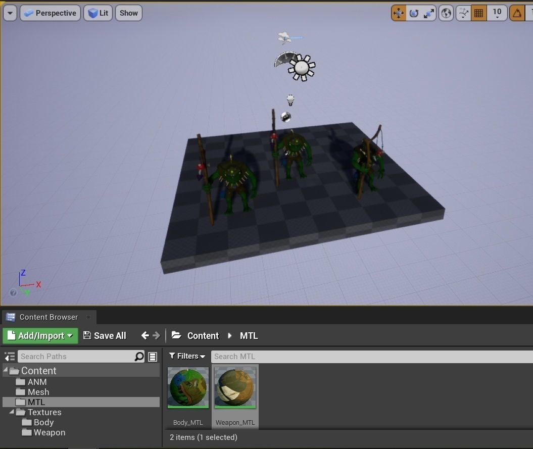 Frog-Shaman frog with bow and arrow Low-poly 3D model_9