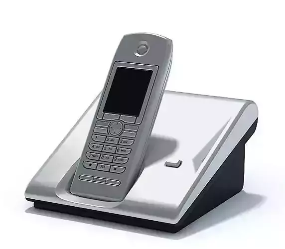 Silver Home Phone