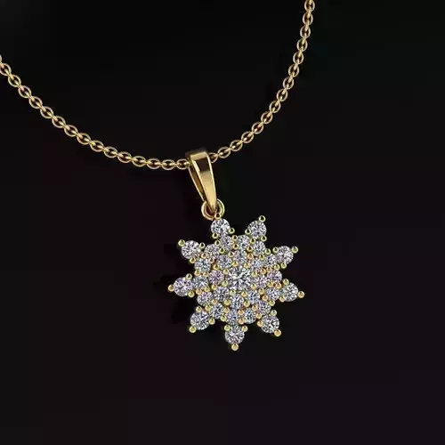 Snowflake Pendant
