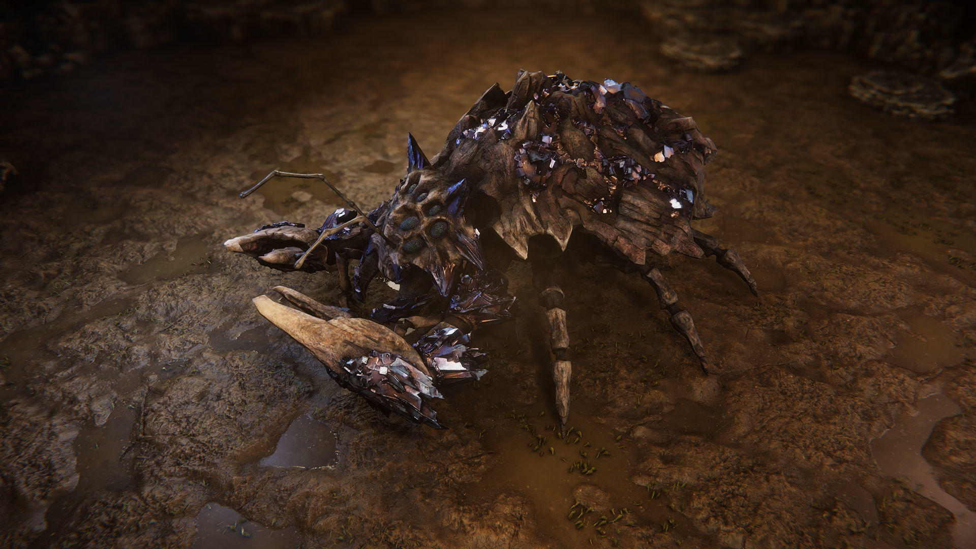 Crabs pack Low-poly 3D model_8