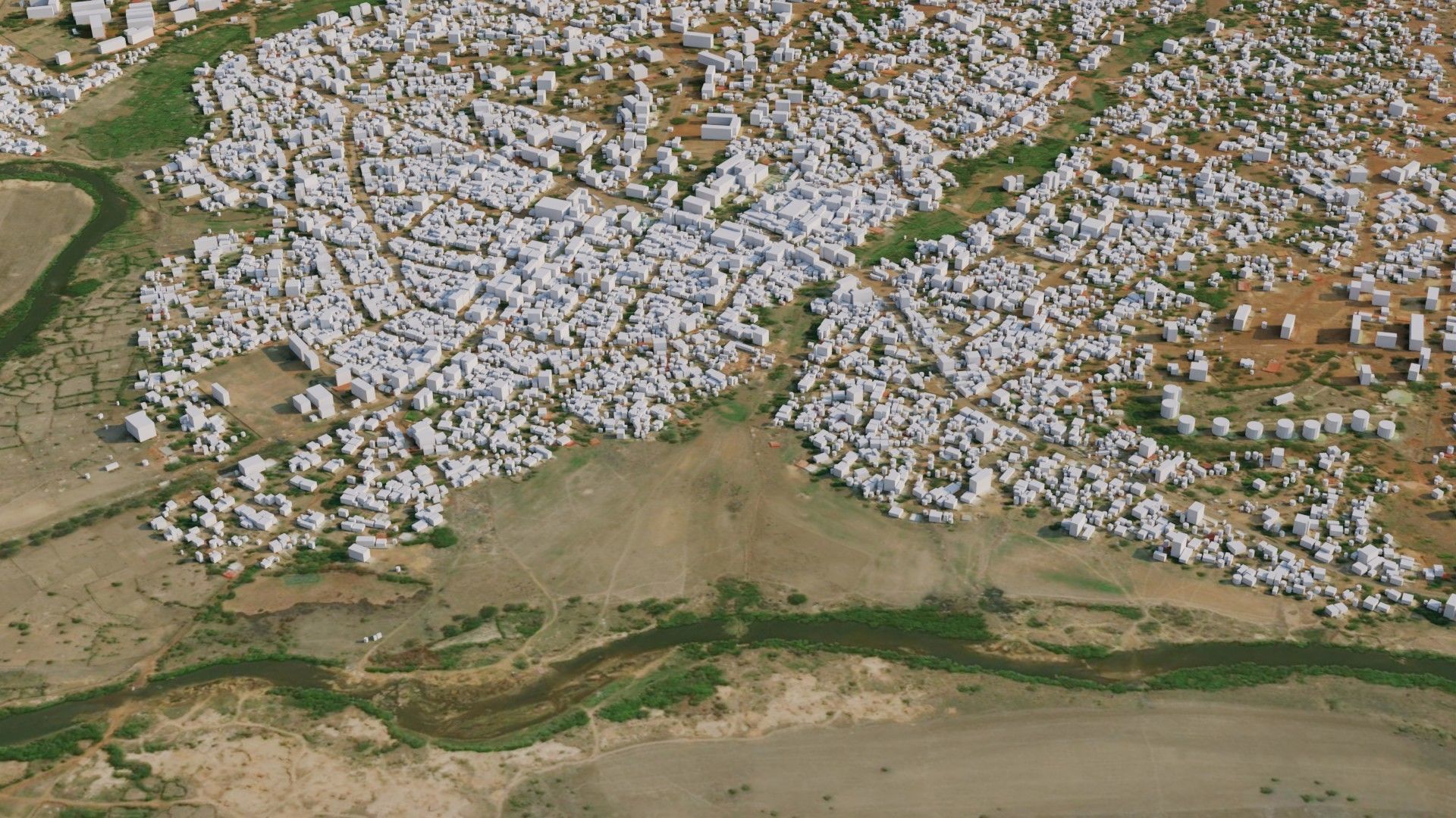 Faranah - Guinea 3D model_1