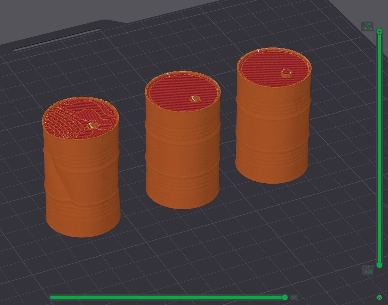 Barrels oil cans Low-poly 3D model_11