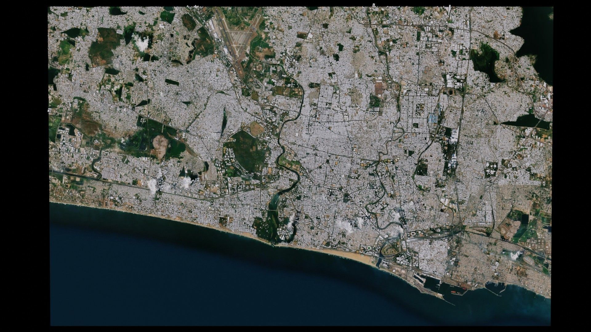 Chennai - India 3D model_2