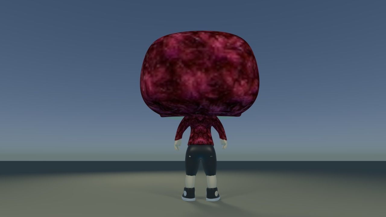 DIY Custom Pop Girl Hoodie Pants 3D Print Customizable 3D print model_9