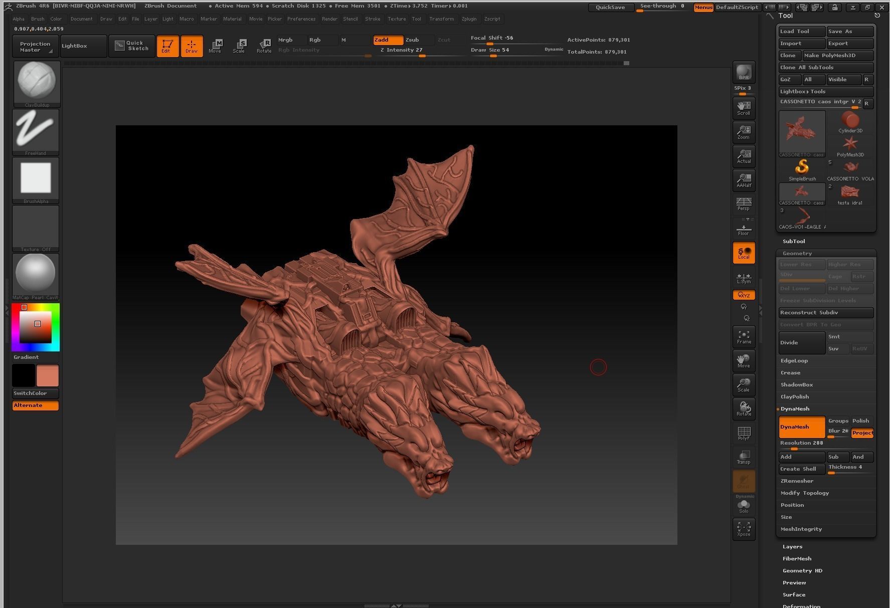 DEATH FROM THE SKY SET 7 THE HYDRA-ASSAULT Epic - Armageddon 3D print model_3