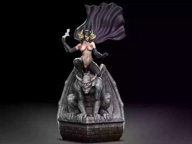 Batgirl NSFW 3D print model