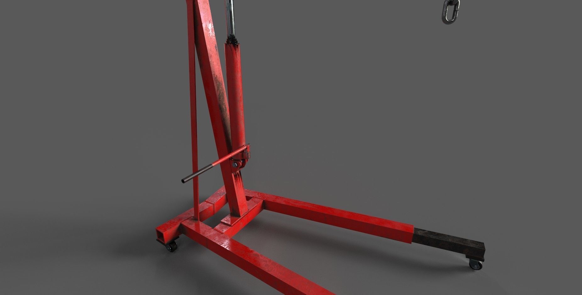 Engine Lift Low-poly 3D model_6