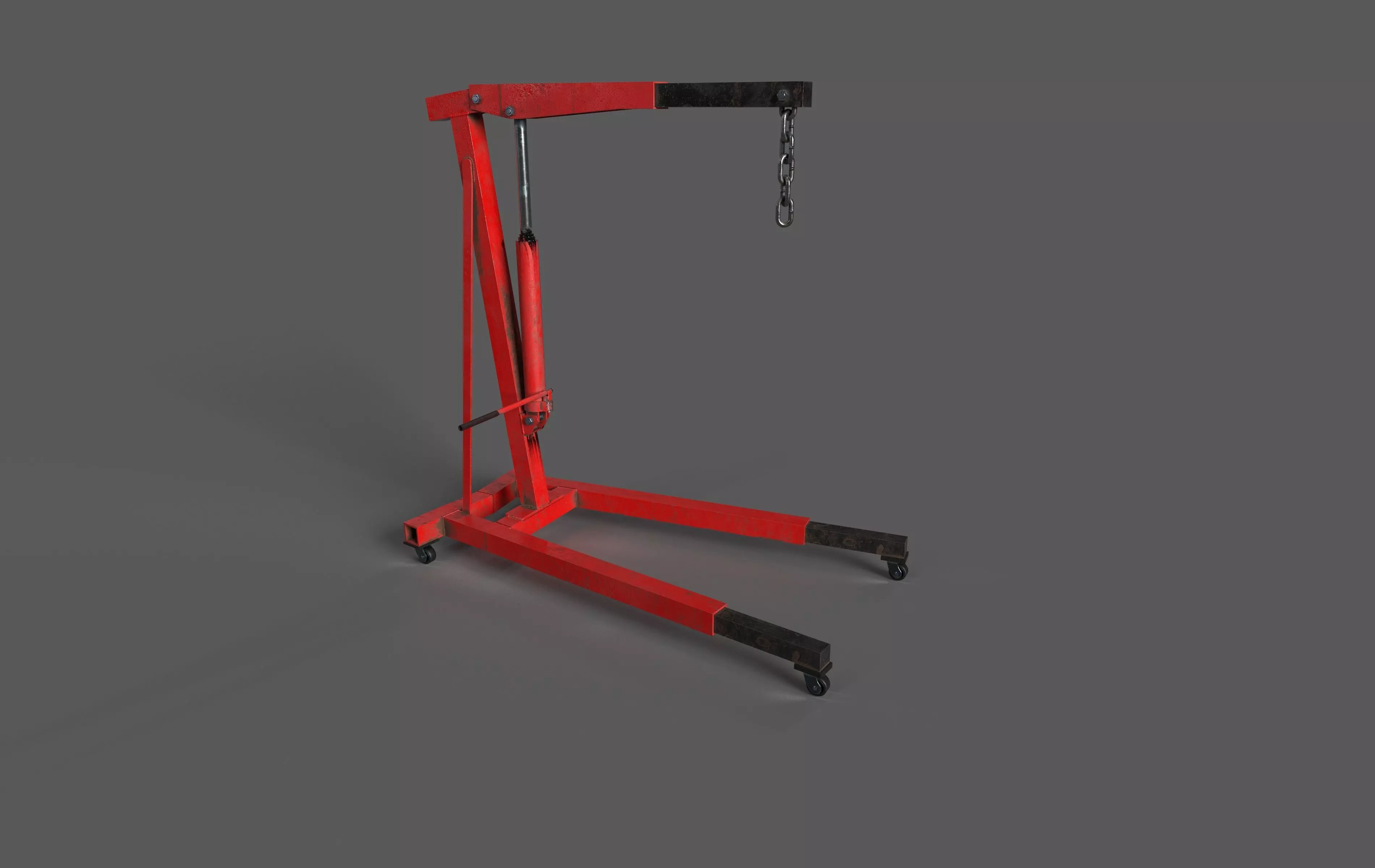 Engine Lift Low-poly 3D model_0