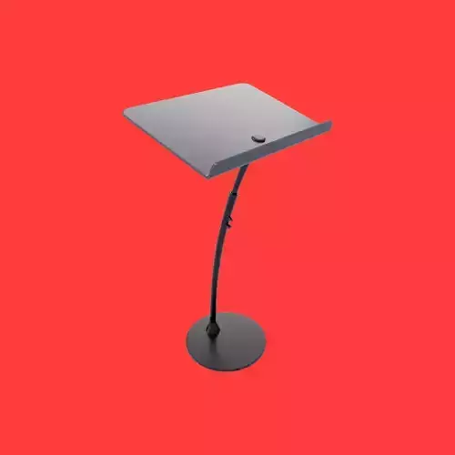 Black Adjustable Pulpit