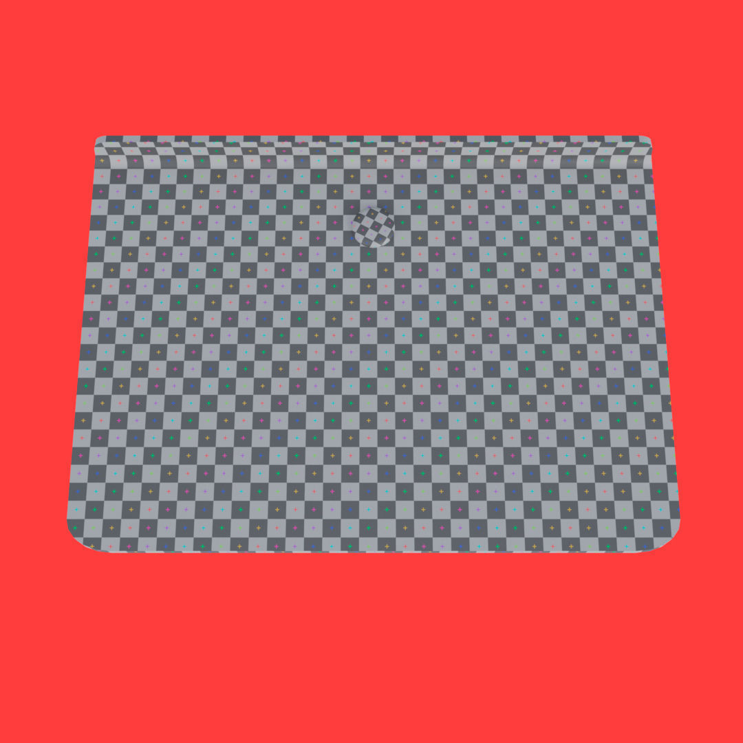 Black Adjustable Pulpit Low-poly 3D model_25