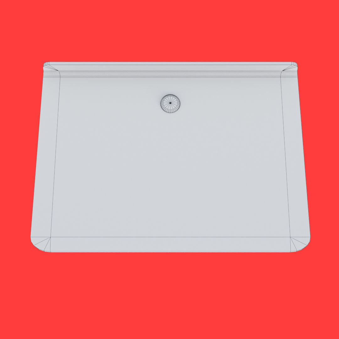 Black Adjustable Pulpit Low-poly 3D model_24