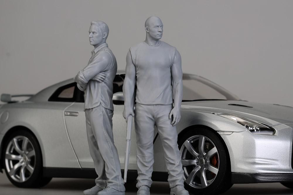Fast and Furious 3D print model figures 3D model brain