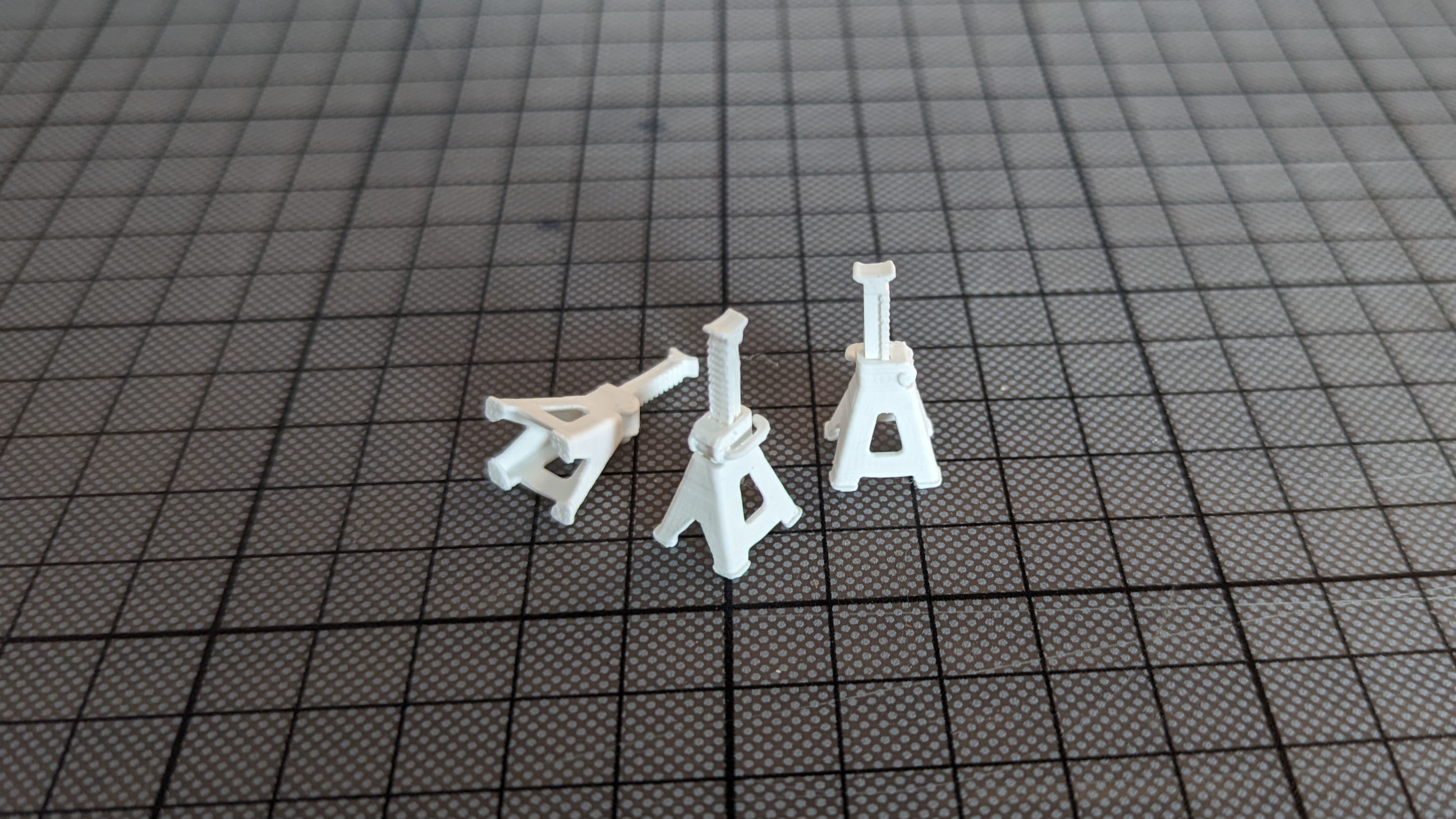 Jack Stand Low-poly 3D model_6