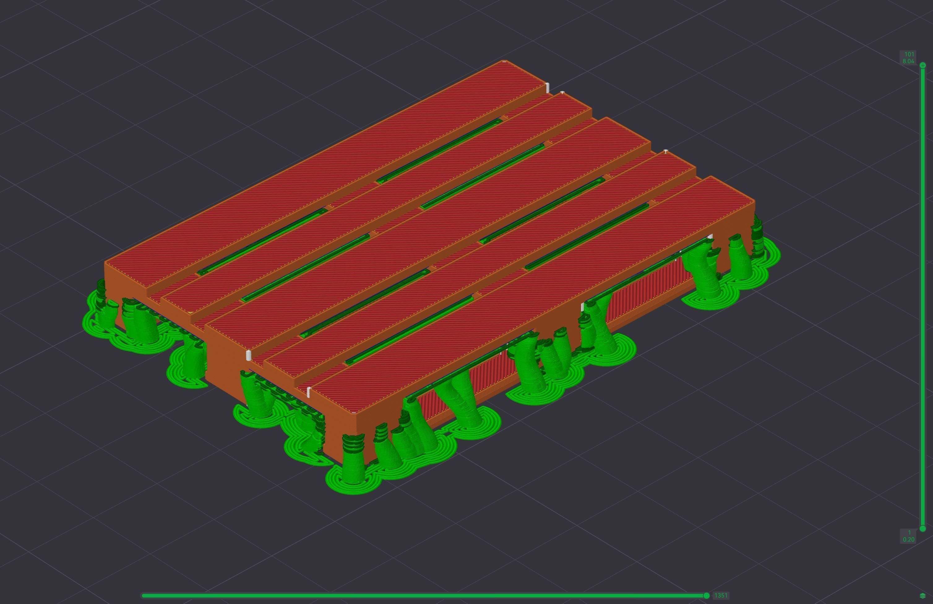 EPAL - Euro Palette Low-poly 3D model_12