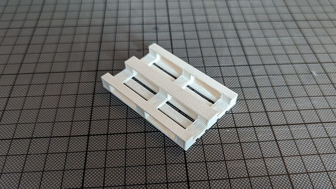 EPAL - Euro Palette Low-poly 3D model 7