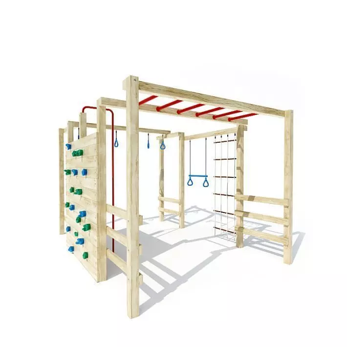 Kids Playground   Jungle Gym 3D model_0