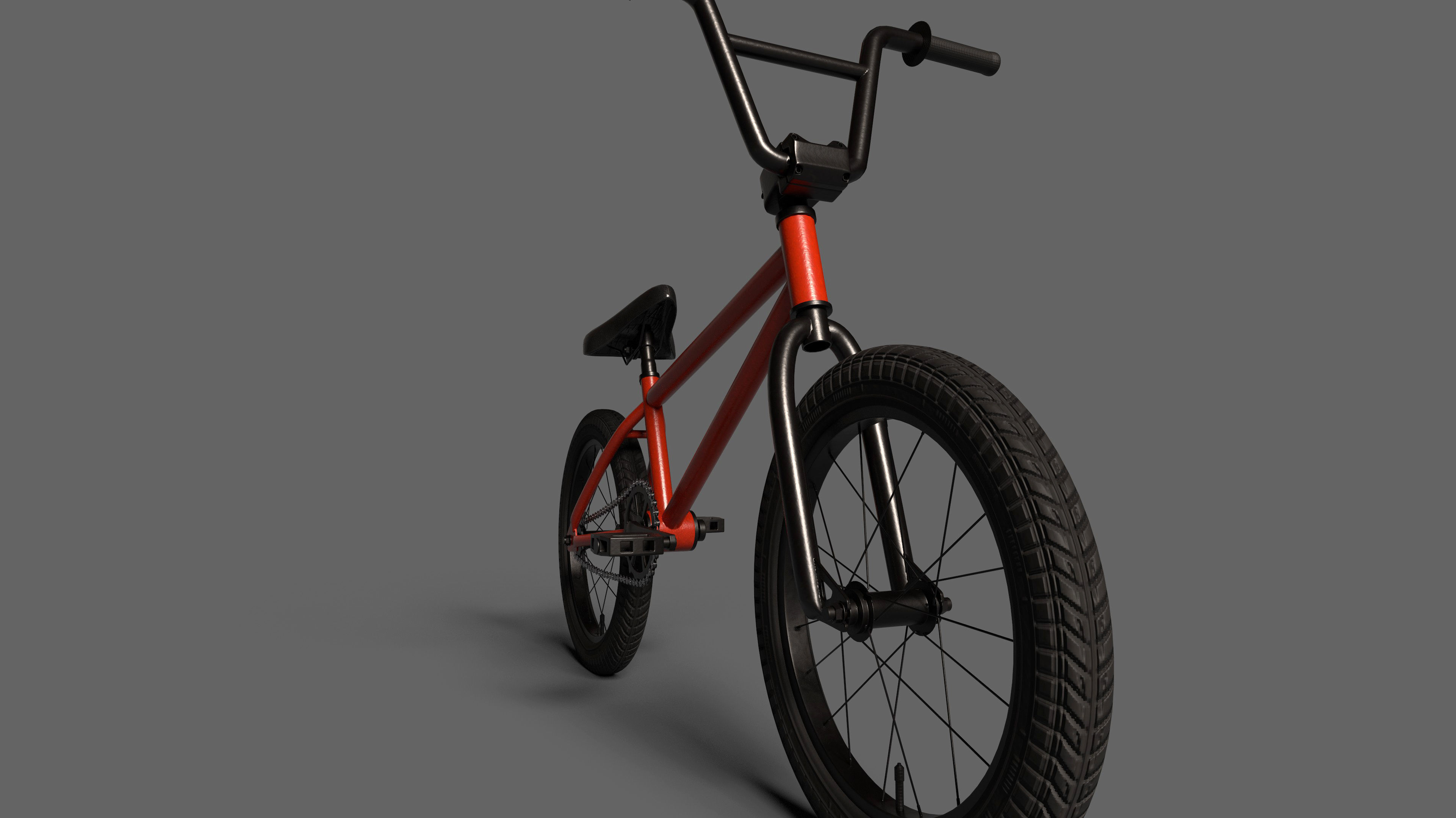Freestyle BMX  3D model_5