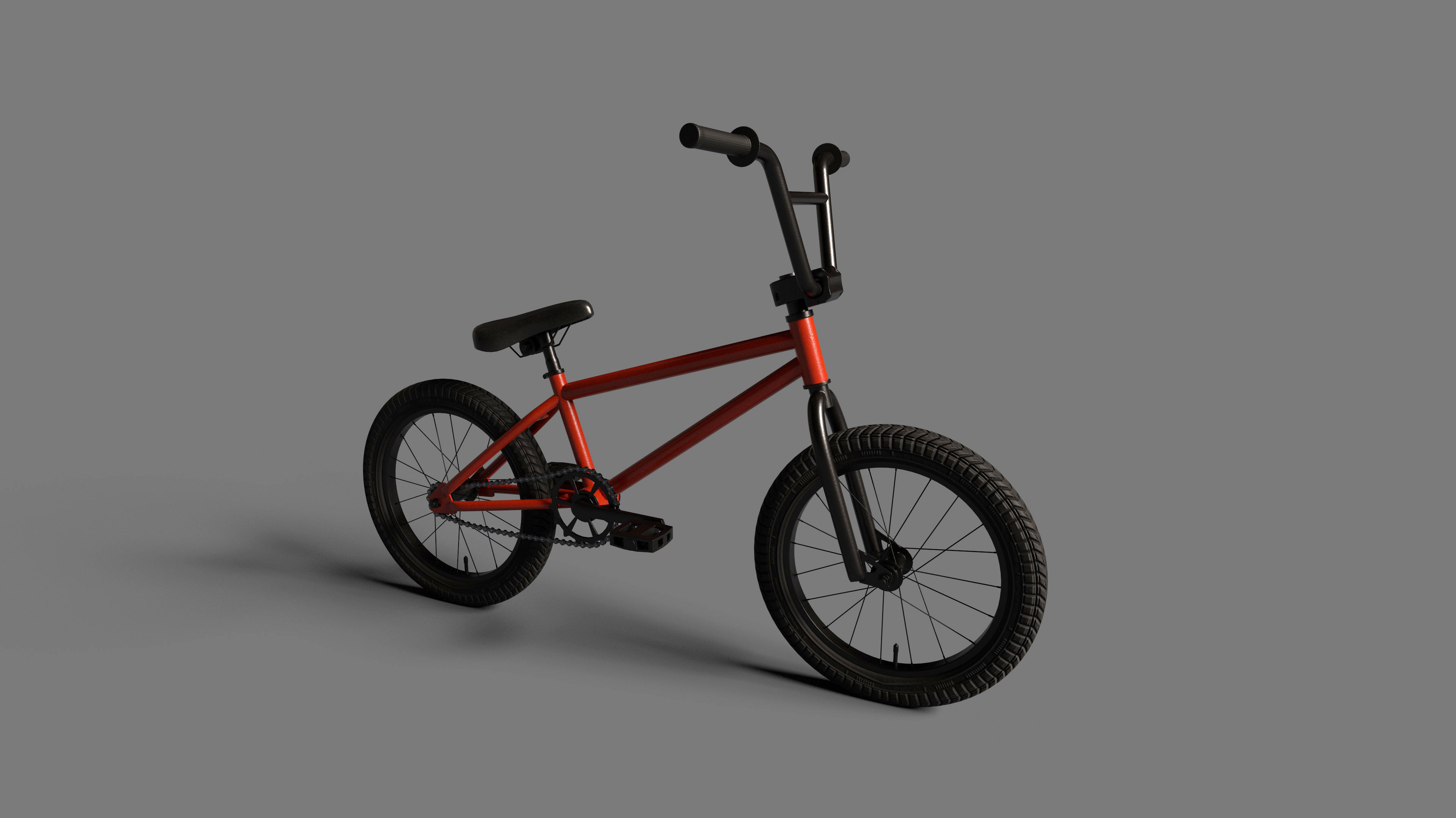 Freestyle BMX  3D model_1