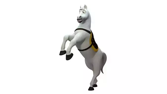 Stylized Horse Rigged