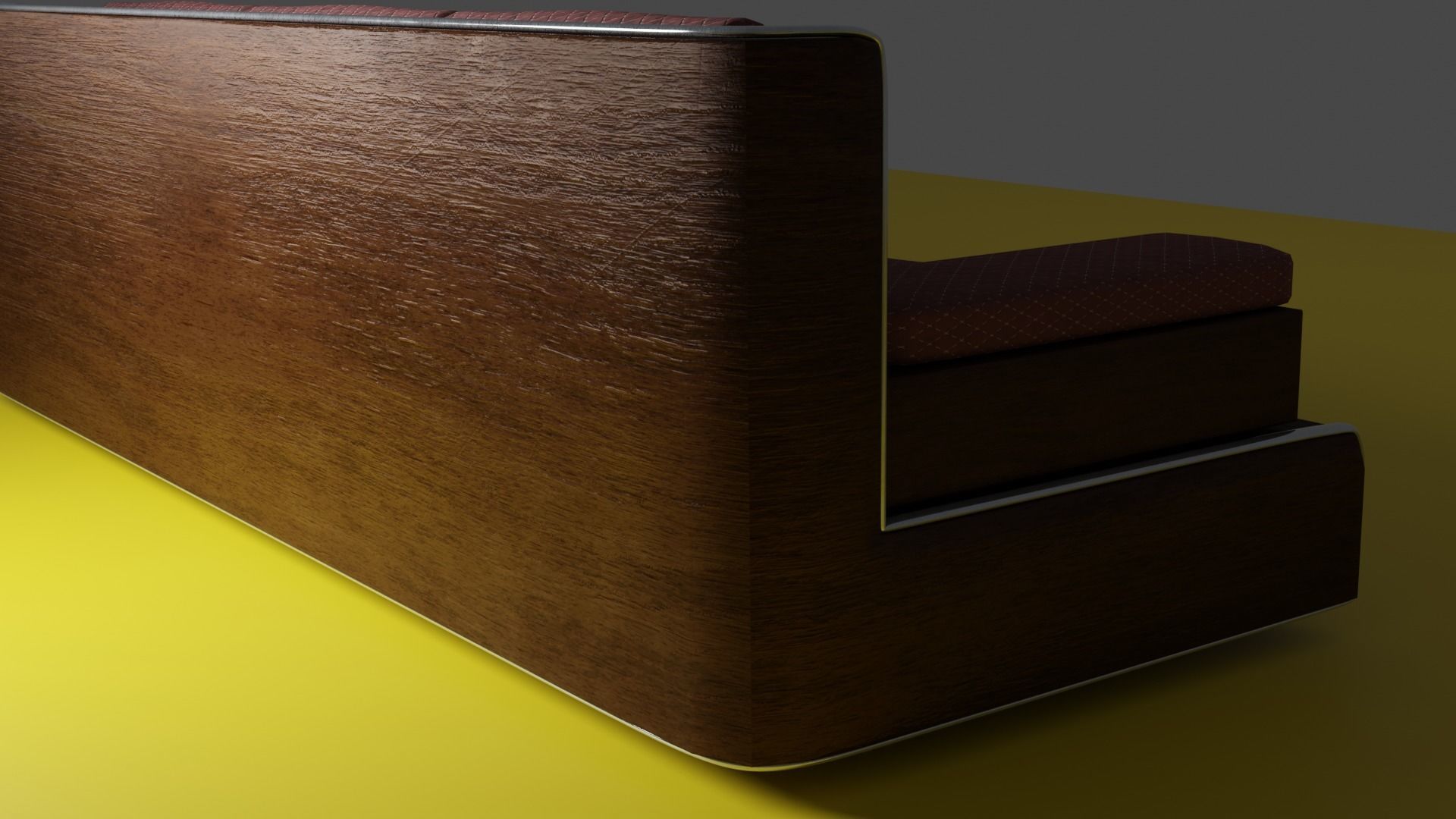 Ancient Sofa 3D model_4